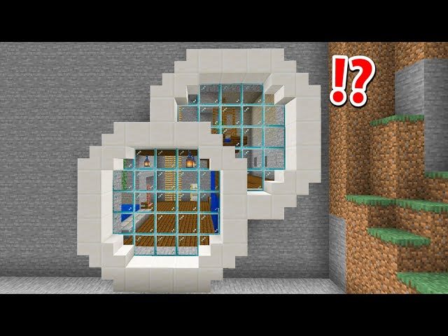 999 誰にもバレない山の家の作り方 まいくら マインクラフト マインクラフト 動画まとめ