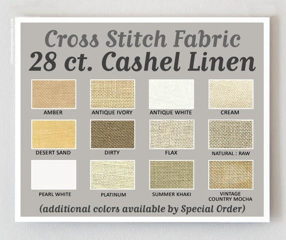 cross stitch fabric : 36 count hand-dyed by thecottageneedle