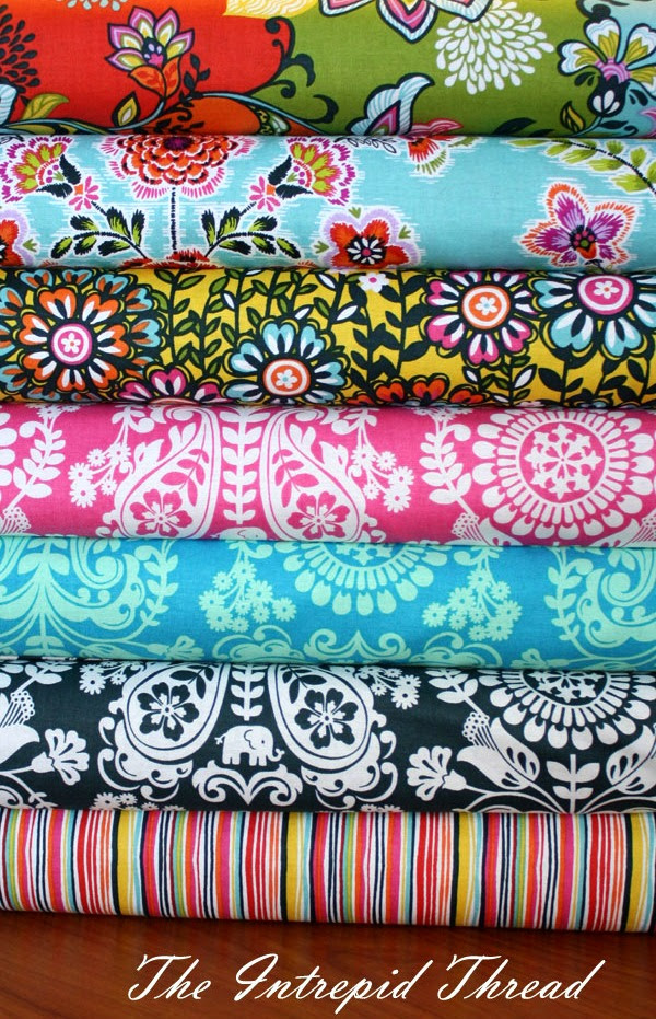 Friday's Fabric Giveaway with The Intrepid Thread -- Global Bazaar!!
