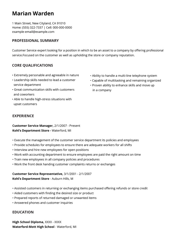 Resume Format Images | amulette