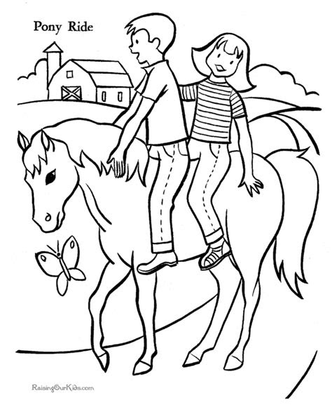  horses free printable coloring pages