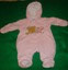 WALT-DISNEY-girls-PINK-EMBROIDERED-POOH-HOOD-LINED-SNOWSUIT-3-MO-euc-CUTE