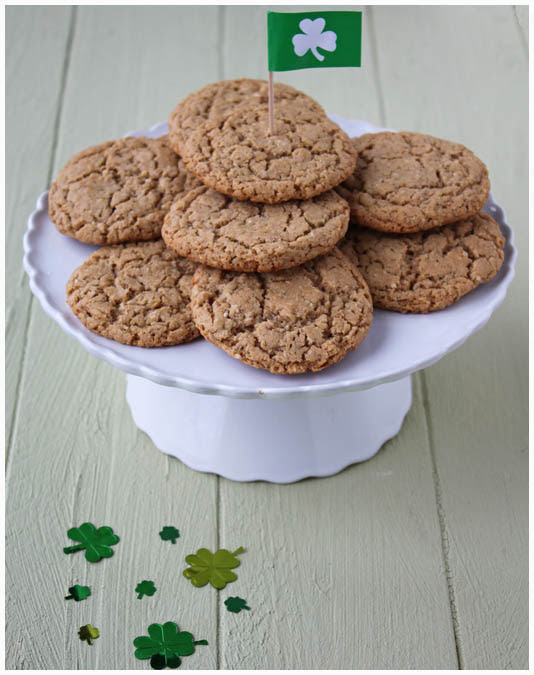 Irish Whiskey Oatmeal Cookies