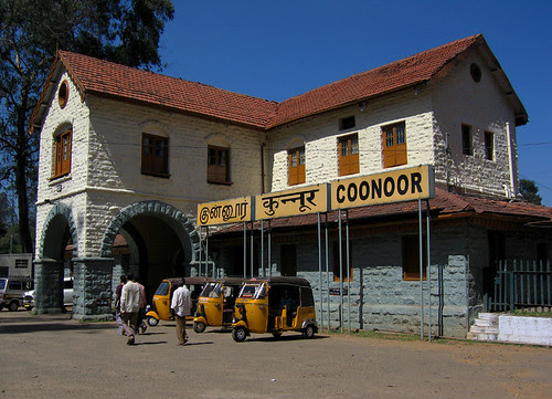 Digital Photograph of Coonoor Railway Station in South India