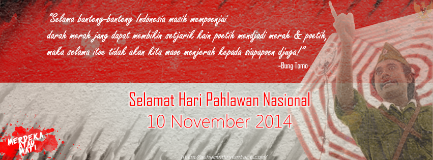 Hari Pahlawan Nasional 2014 by Ashyme