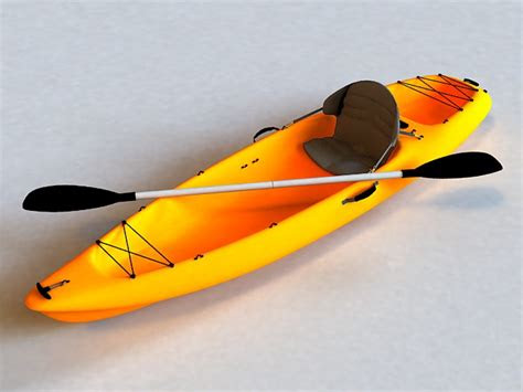fishing kayak  model  studiods max files