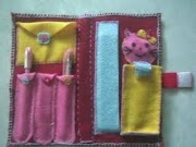 Ide 25+ Tempat Pensil Dari Kain Flanel