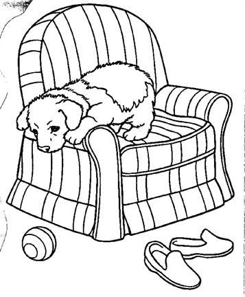 Kids N Fun 12 Kleurplaten Van Puppies