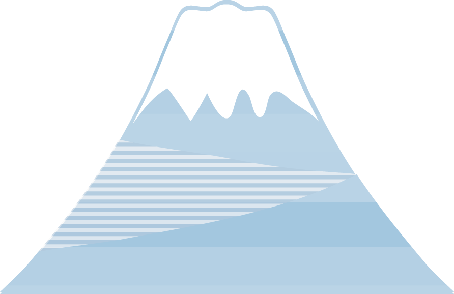 富士山のイラスト 無料イラストフリー素材