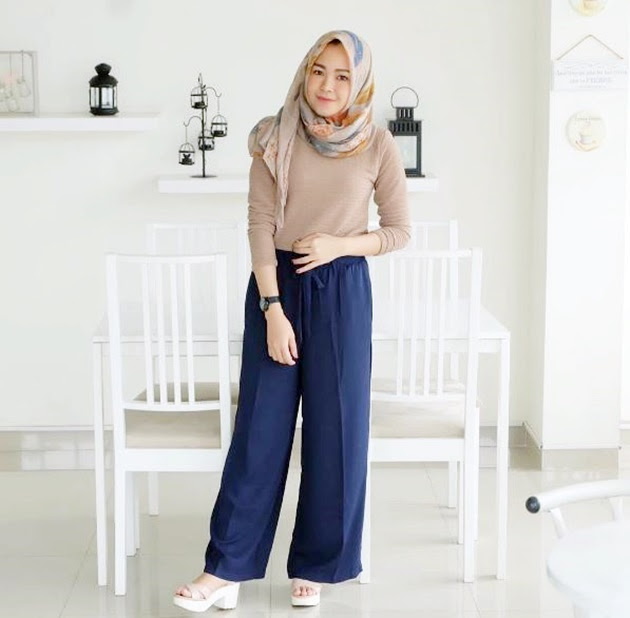 Inspirasi Padu Padan Pakaian Dengan Celana Kulot Untuk Para Hijabers