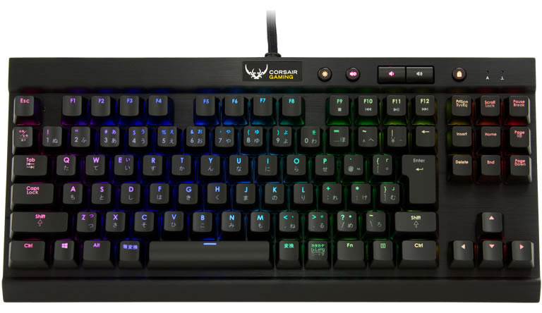 見た目にもこだわる大人のアイテム それが Corsair K65 Rgb Compact ツクモゲーム部