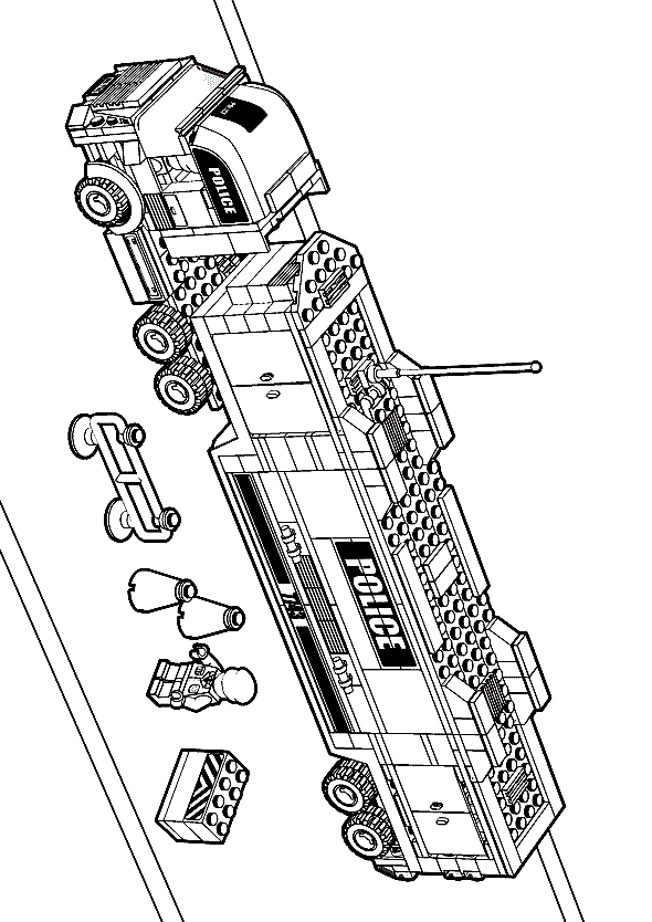 Download Lego (7) - Printable coloring pages
