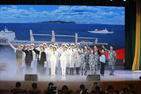 大连海事大学统一战线推出原创诗剧 船承 献礼建党百年 新浪大连 新浪网