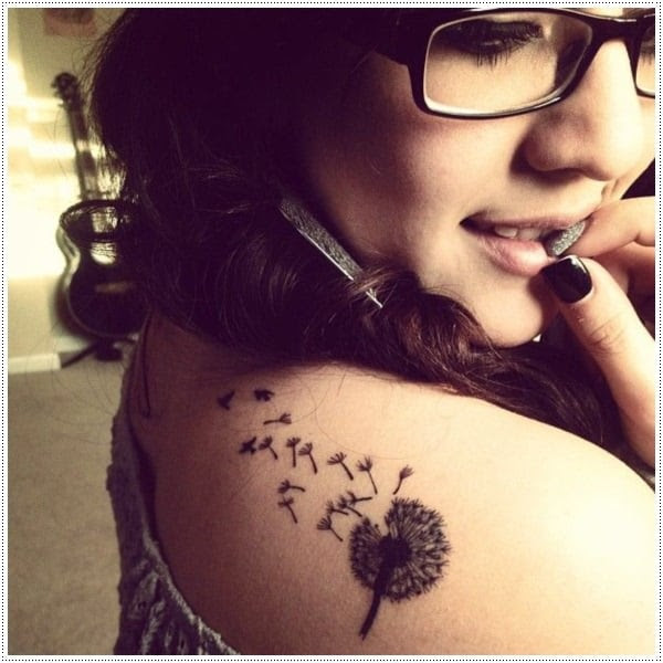  Dandelion Tattoo 13 