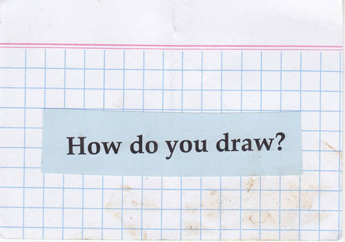 how do you drawweb