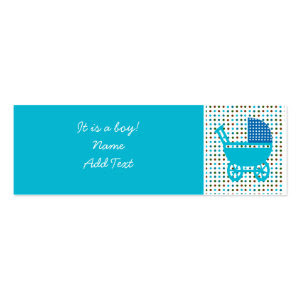Baby Birth Announcement minicard profilecard