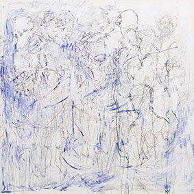 Obra de  Ángel Agrela nº 2595. "Ácrono V". Proyecto Escaparates Vacíos, Secuencias