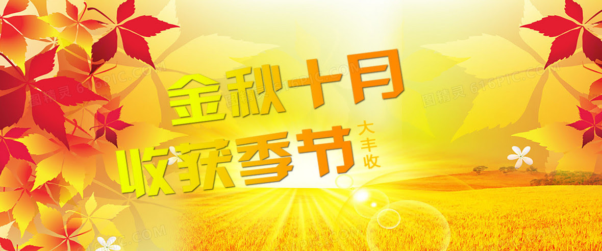 十月背景图片下载 免费高清十月背景设计素材 图精灵