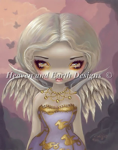 QS angel in lilac