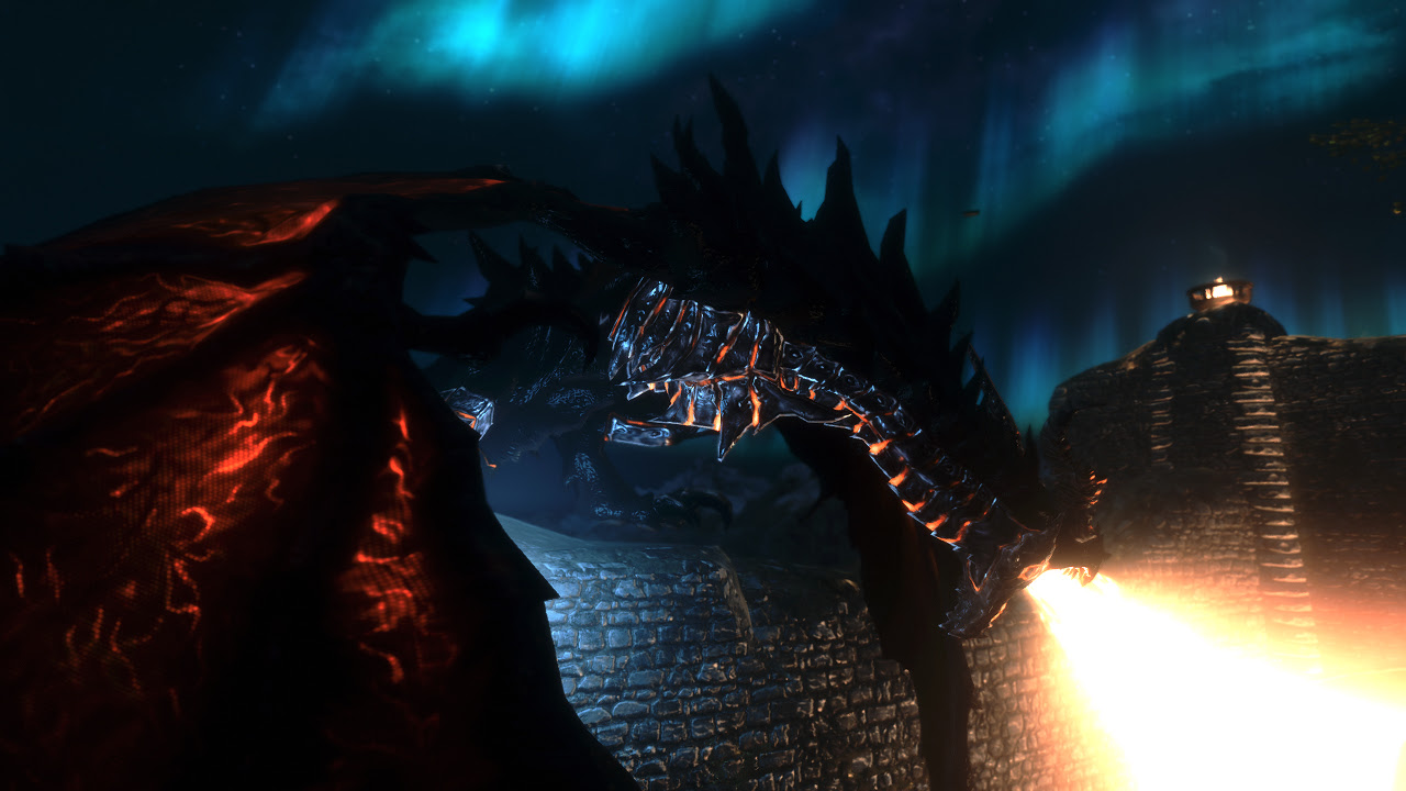 Master of World of Warcraft Deathwing mod for Skyrim