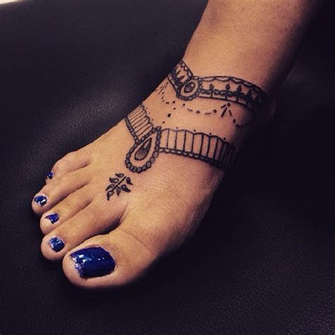 outstanding foot tattoo designs