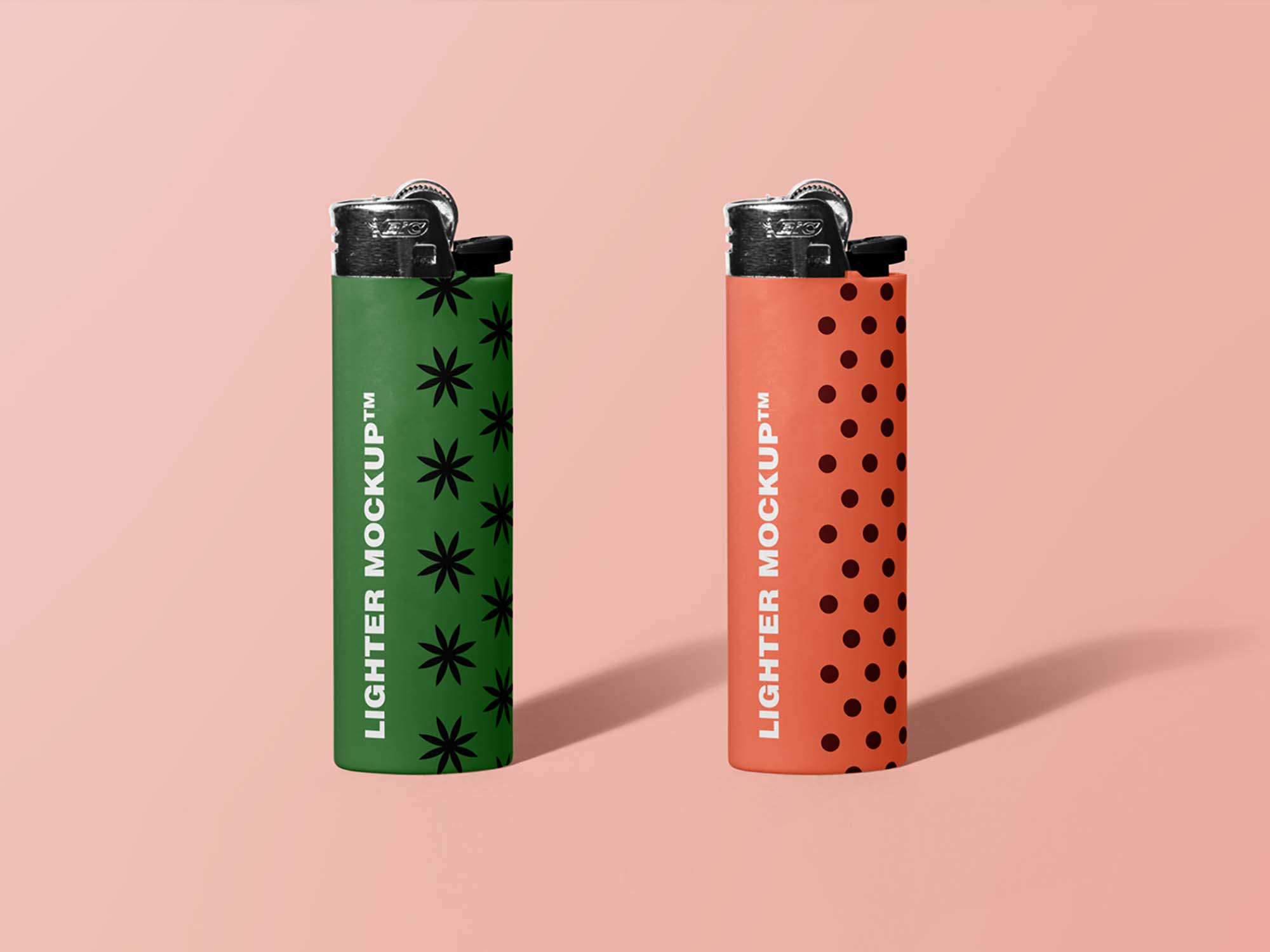 Download Free Lighter Mockup Psd