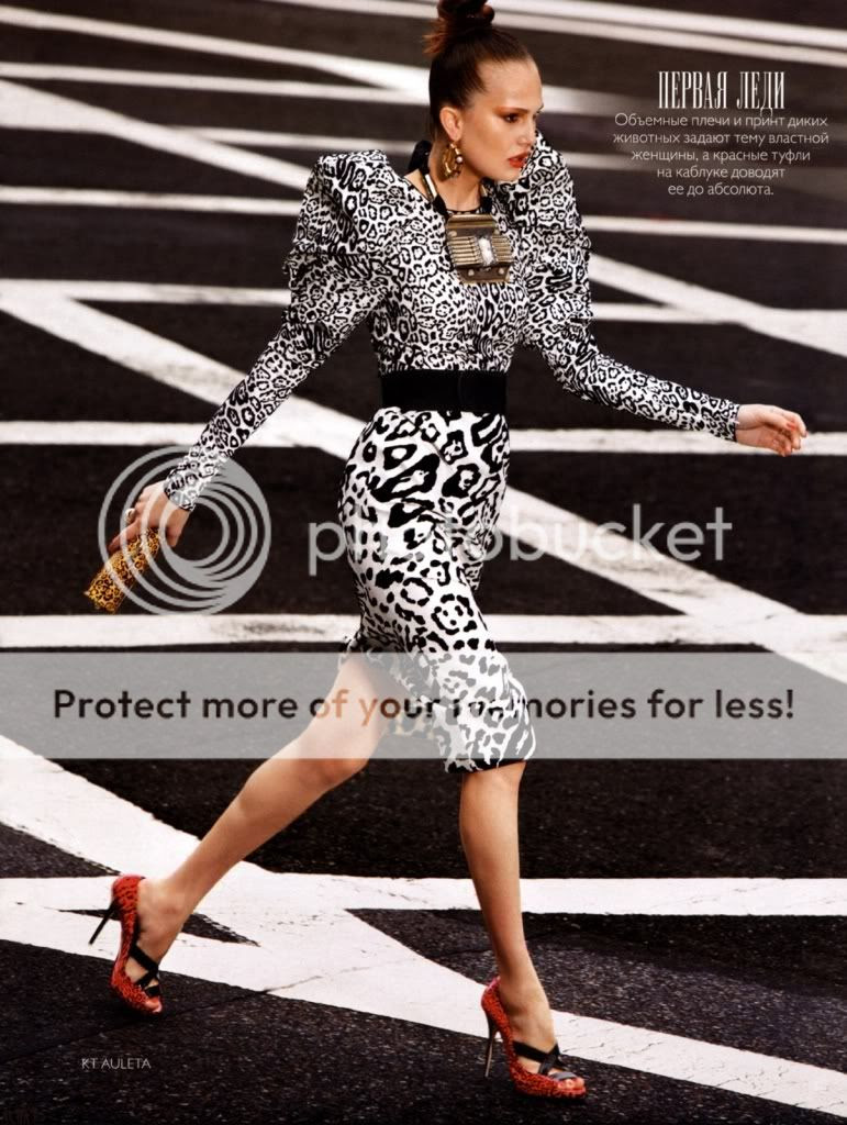 Alla Kostromichova for Russian Vogue