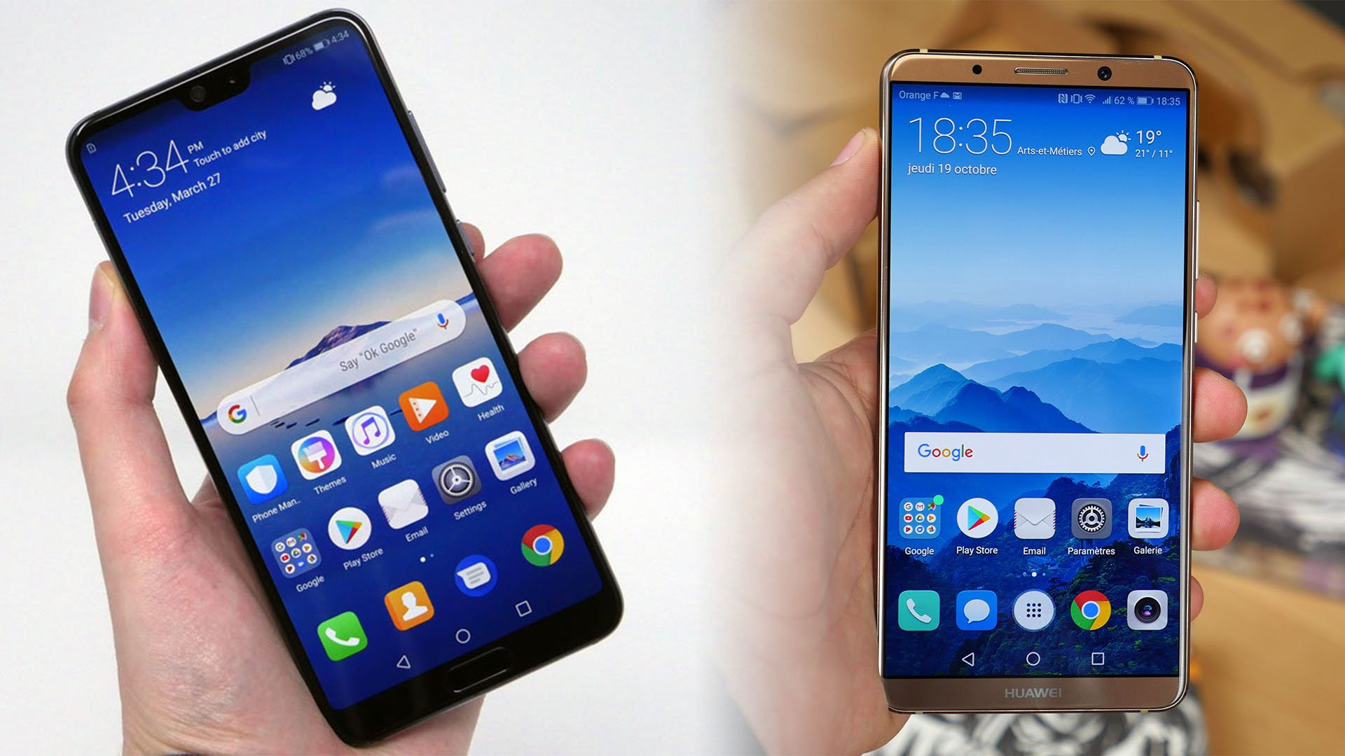 Huawei mate 10 pro vs mate 20 pro