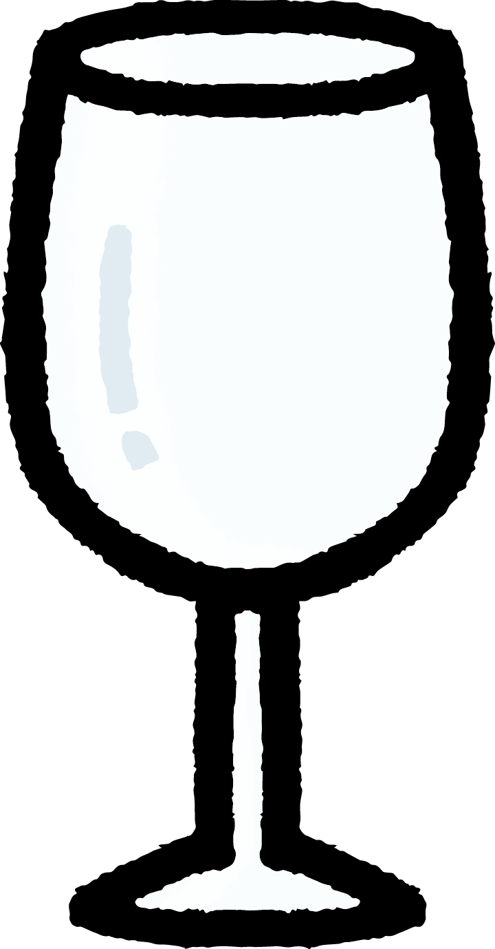 ワイングラスのイラスト かわいい無料イラスト素材