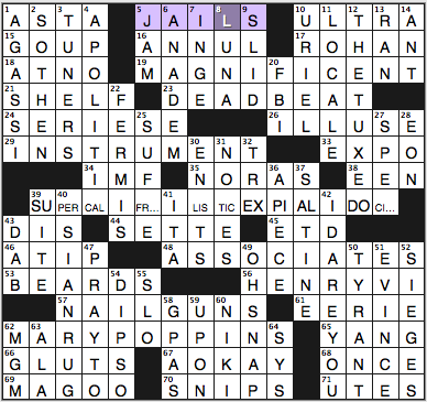 Thursday, July 23, 2015 | Diary of a Crossword Fiend