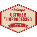 October Unprocessed 2013