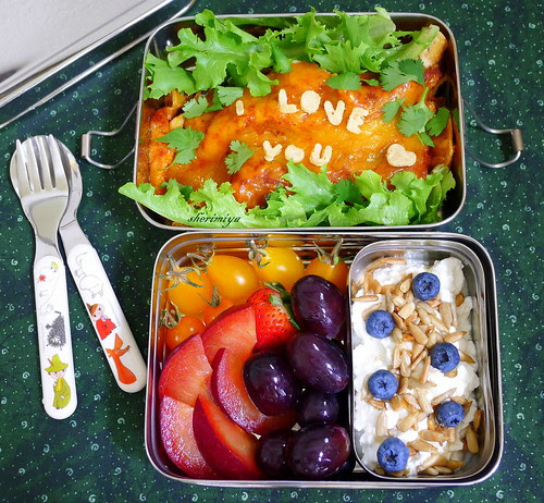 Enchiladas of Love Bento by sherimiya ♥
