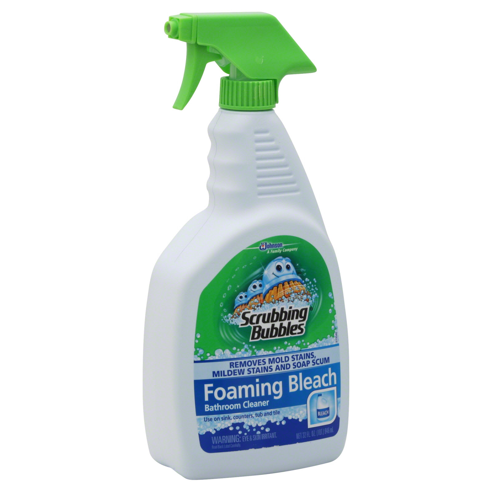 Scrubbing Bubbles Bathroom Cleanser With Foaming Bleach 32 ...