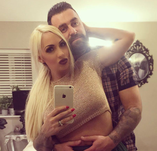 Jodie Marsh and James Placido selfie