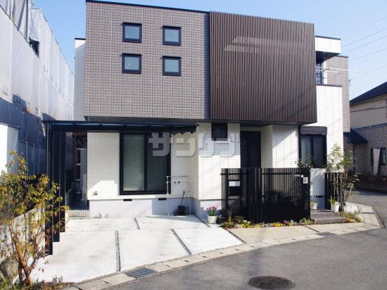 施工例 玄関まわりの目隠しエクステリア 兵庫県姫路市