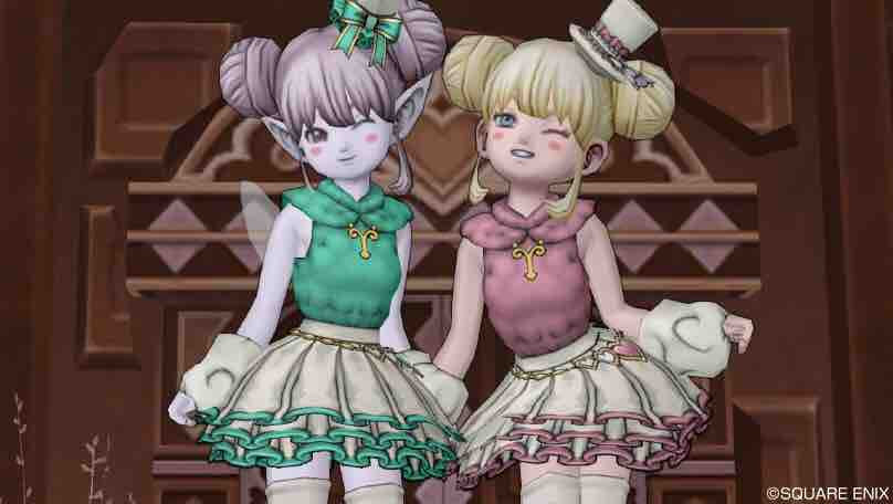 ミントチョコ イチゴチョコ ドラクエ10ドレスアップちゅ