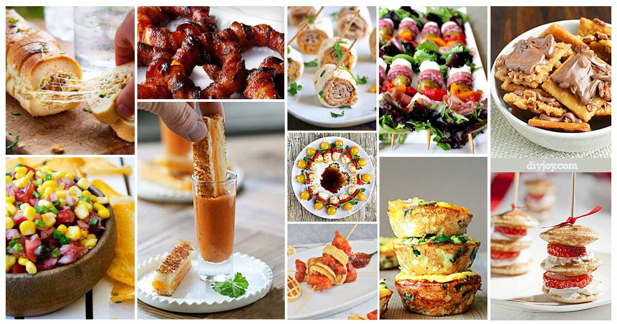 49 Best DIY Party Food Ideas - DIY Joy