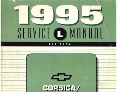 Download PDF Online manual 1995 corsica Loose Leaf PDF