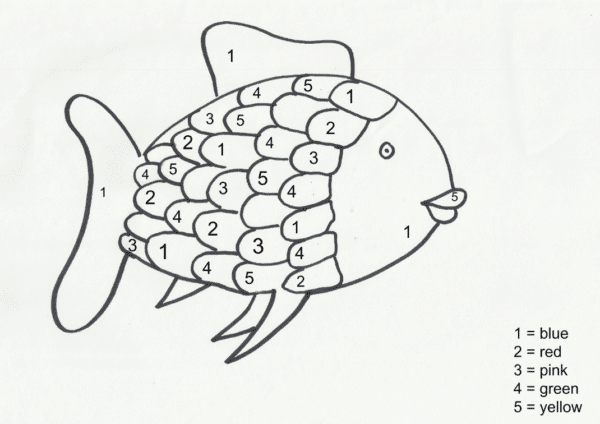 The Rainbow Fish Printables Here Come the Girls The Rainbow Fish Printables Here Come the Girls