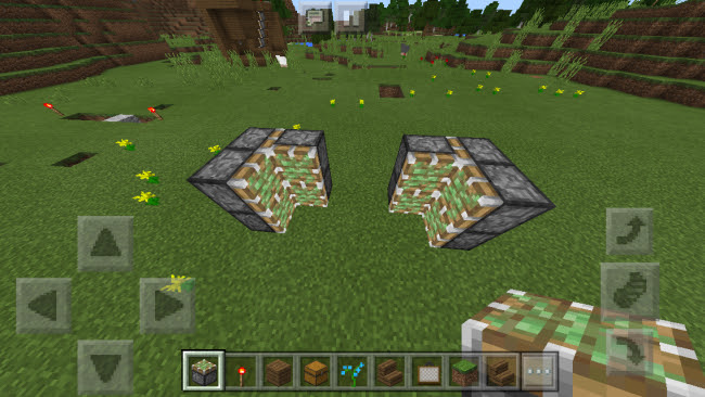 Minecraft Pe 粘着ピストンを使った隠し扉の作り方 Surilog