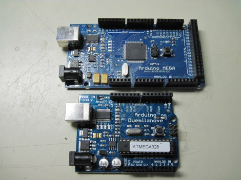 Arduino Mega and Duemilanove