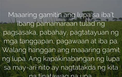 Mahalagang Kahalagahan ng Lupa sa Buhay Ng Tao: Alamin!