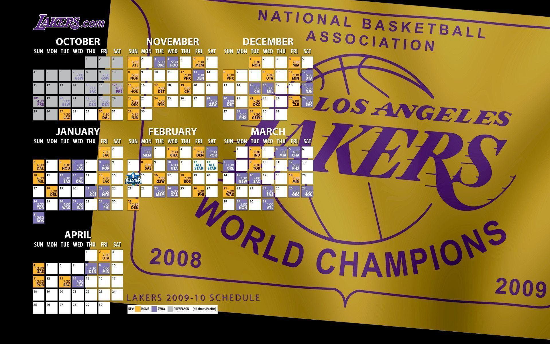 Lakers Desktop Wallpapers - Wallpaper Cave
