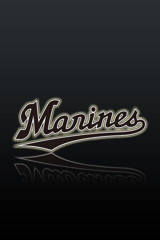 ロッテファン仕様 Iphone用壁紙を作ってみた Marines Be Ambitious 生暖かく千葉ロッテマリーンズを見守るそんなblog