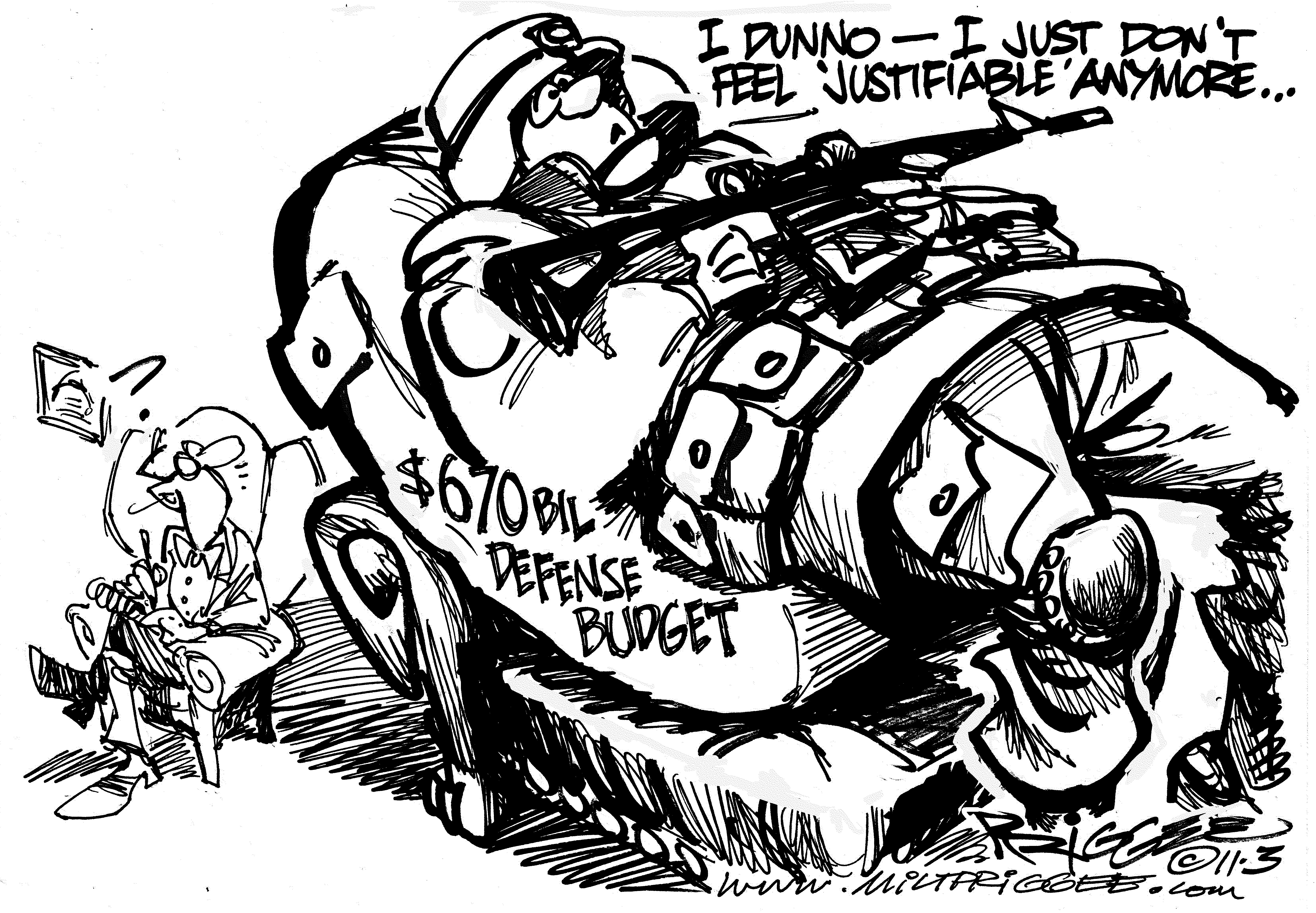 Cartoon by Terry Mosher