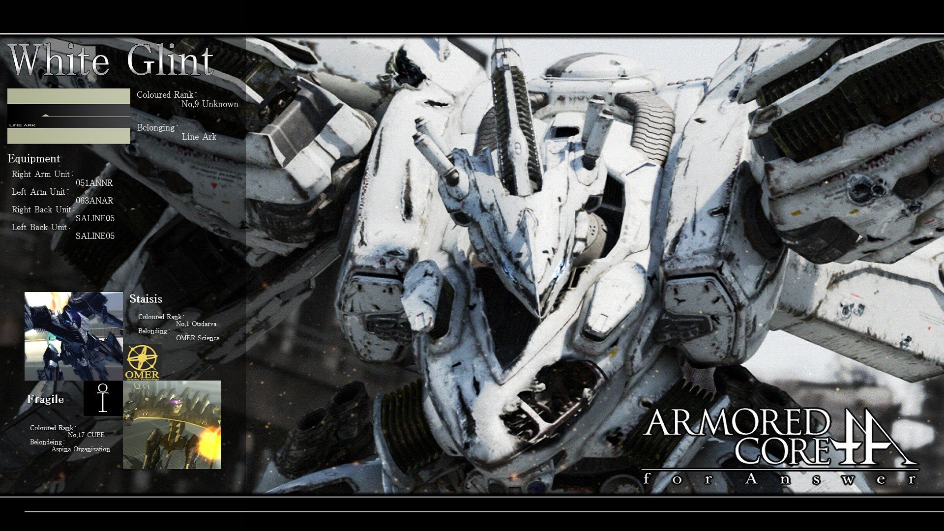 無料ダウンロード アーマードコアフォーアンサー 壁紙 Hd壁紙画像の最大のコレクション