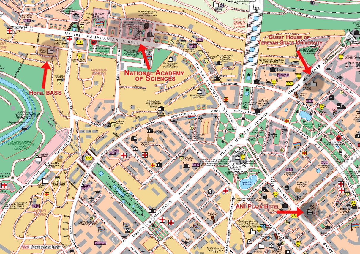 Map of Yerevan Armenia | Joao Leitao TRAVEL