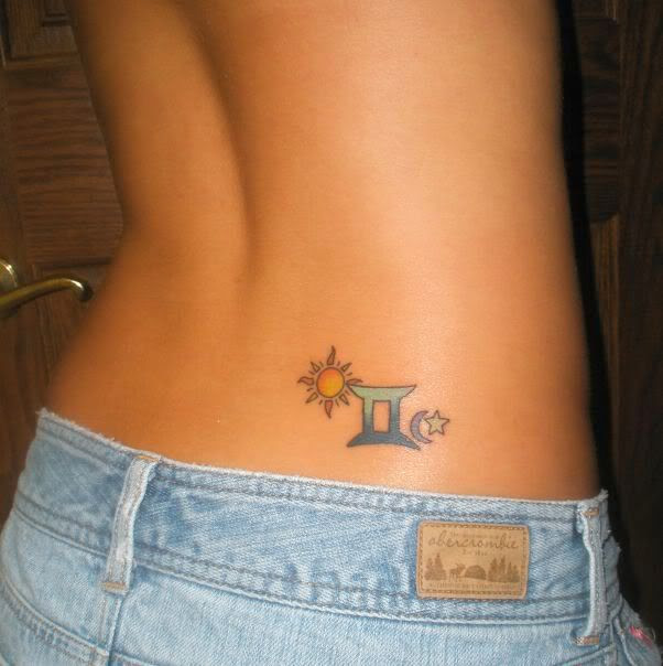 gemini tattoo Image