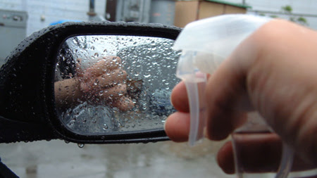 道具 費用 車のサイドミラーの水垢の落とし方 軽トラック情報館 大阪事業所