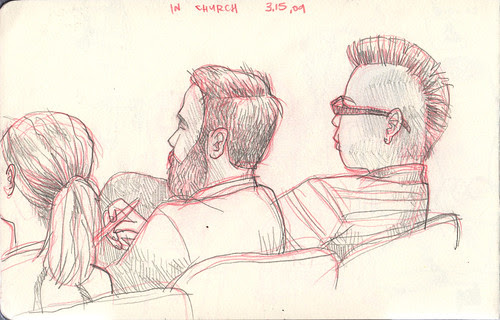 sketches in church 4